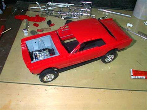 Amt 1965 1966 Mustang Ford Coupe Model Car Kit