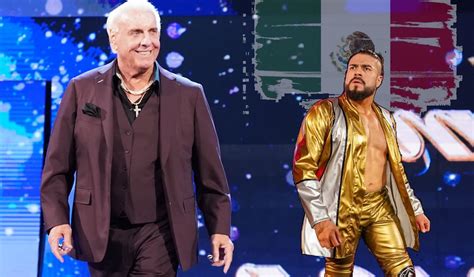 Andrade El Idolo Thanks Wwe Legend Ric Flair For His Humble Gesture At