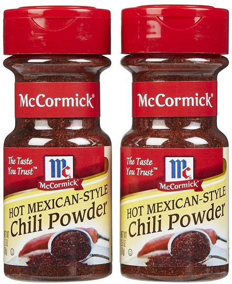 Mccormick Chili Powder Hot Mexican 25 Oz 2 Pk