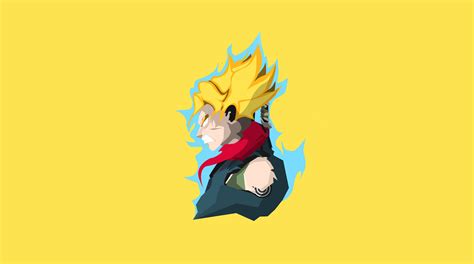 Son Goku Dragon Ball Super 4k Minimalism Hd Anime 4k Wallpapers Images Backgrounds Photos