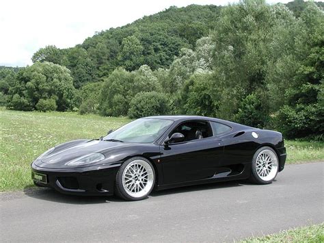 Black Ferrari 360 On Silver Bbs Lm Bbs Rs Zone