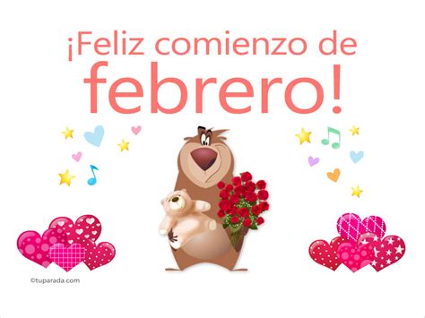 Imagen Romántica Bienvenido Febrero Mes Del Amor