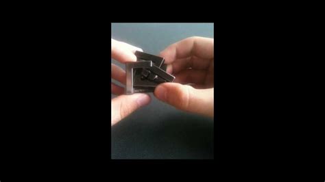 Go to 4:11 for the reassembly. Hanayama Cast Quartet Solution - No Forcing - YouTube