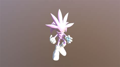 Silver The Hedgehog Download Free 3d Model By Reptileking0 1e5f475
