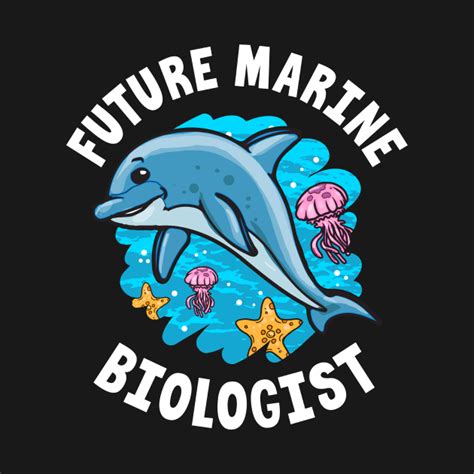 Future Marine Biologist Cute Dolphin Ocean Future Marine Biologist
