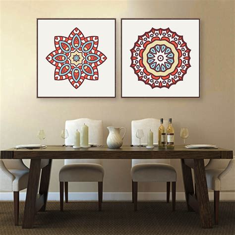 Ihomemall Modern Islamic Calligraphy Set Of 2 Wall Arts For Poster Wall