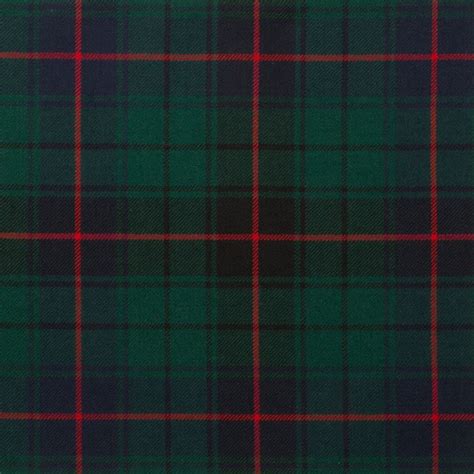 Davidson Clan Modern Lightweight Tartan Fabric Lochcarron Of Scotland