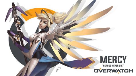 Mercy Overwatch Video Game Characters Overwatch Wings Angel Wings