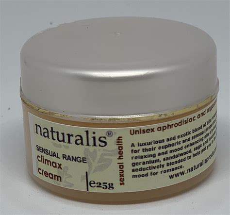 naturalis products climax cream