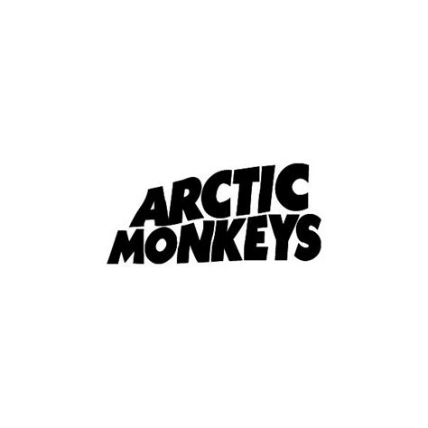 Arctic monkeys are an english rock band formed in sheffield in 2002. Passion Stickers - Music Decals - Arctic Monkeys Logo ...