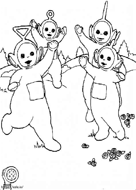 Desenho Feliz Dos Teletubbies Para Colorir Para Colorir 7480 The Best Porn Website