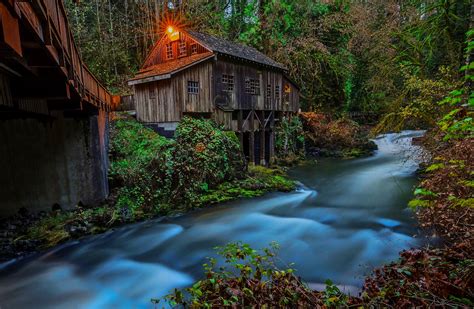 Forest Watermill Wallpaper Rivers Nature 60 Wallpapers Wallpapers 4k