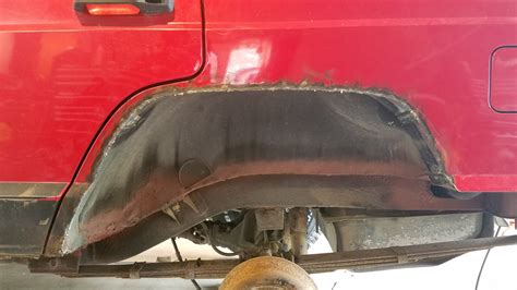 Rear Fender Trimming Cut And Weld Jeep Cherokee Forum