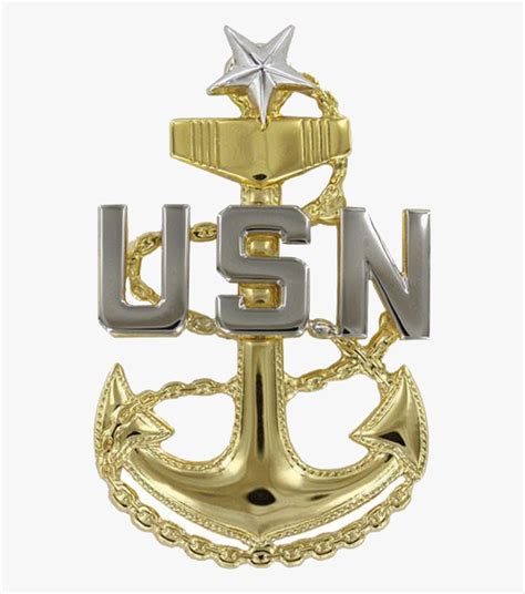 Usn Scpo Cap Device Senior Chief Petty Officer Anchor Hd Png