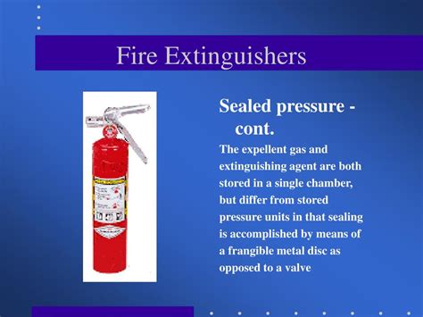 Ppt Fire Extinguishers Powerpoint Presentation Free Download Id227314