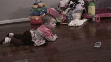 Olivias First Crawling Youtube