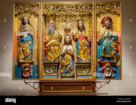 Altar Triptych Malbork Castle Poland Stock Photo Alamy
