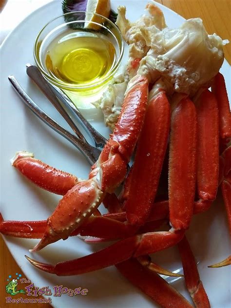 Crab Legs With Drawn Butter Fish House Restaurant