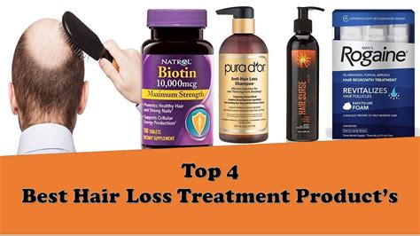 Top 4 Best Hair Loss Treatment Product S Reviews 2018 Causes Of Hair Loss Youtube