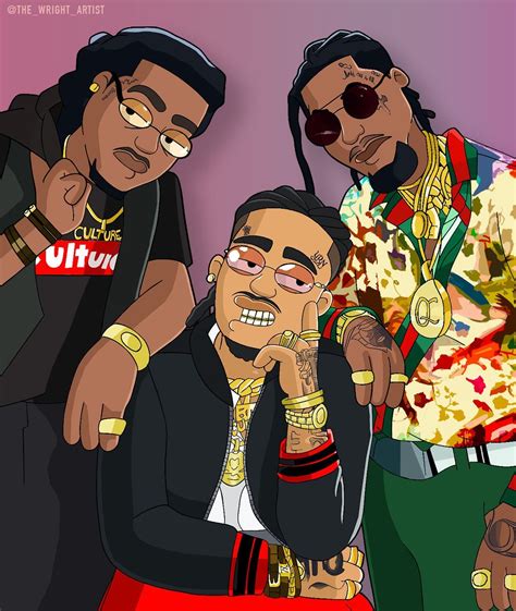 cartoon animated migos wallpaper there are many people love hip hop and many people like