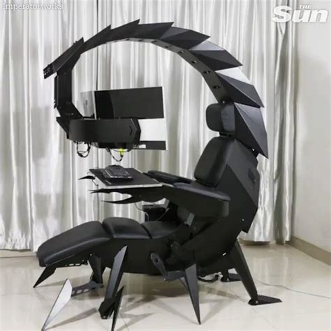 The Sun Ultimate Gaming Chair Is A Giant Robot Scorpion That ‘cocoons