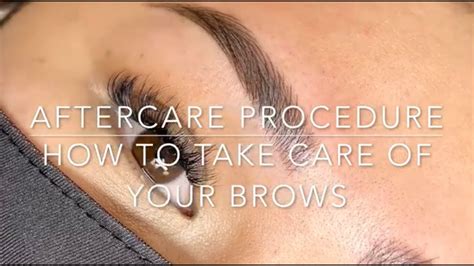 Microblading Aftercare How To Take Care Of Your Microbladed Brows