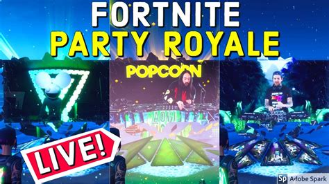 3 Most Popular Song In Fortnite Party Royale Concert Of Steve Aoki