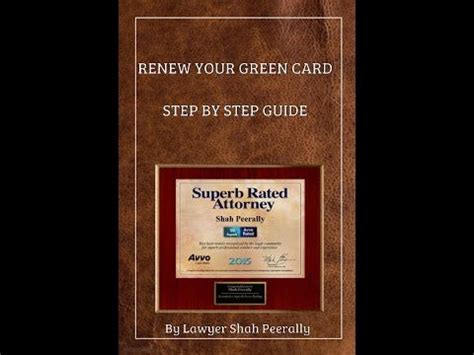 Maybe you would like to learn more about one of these? Renew Your GreenCard | Step by Step Guide on Form I-90 | Green cards, Step guide, Renew