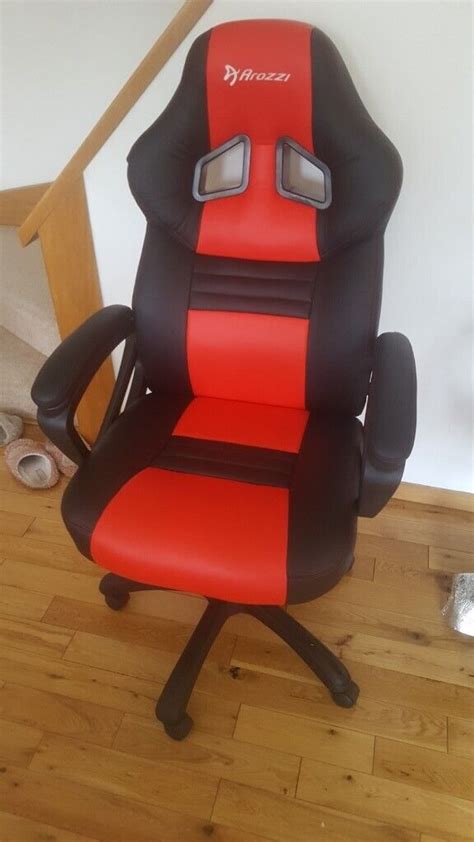 Arozzi Monza Gaming Chair Red Black In Basford Nottinghamshire