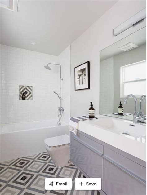 Generally porcelain and ceramic tiles are easier to clean and maintain. inspiration | Bathroom decor, Bathroom, Patterned floor tiles