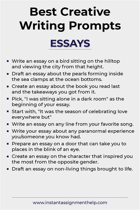 Here Are Top 100 Best Creative Writing Prompts For Every Type Of