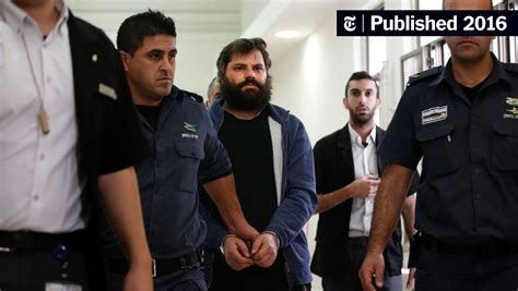 Israeli Convicted In Murder Of Palestinian Teenager The New York Times