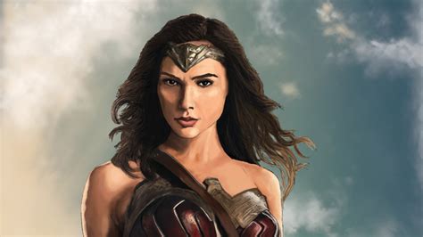 3512x1975 Wonder Woman Superheroes Justice League Digital Art