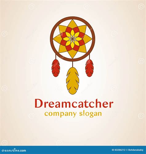 Dream Catcher Logo Stock Vector Illustration Of Magic 83286212