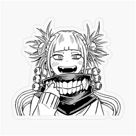 Toga Himiko Sticker Sticker By Zoeygold13 In 2021 Toga Drawings