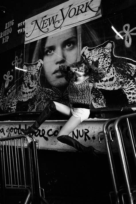 Flaunt Magazine Brittany Burke Alley Cat Black And White Photography