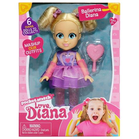 Love Diana 15cm Ballerina Diana Doll Smyths Toys Uk