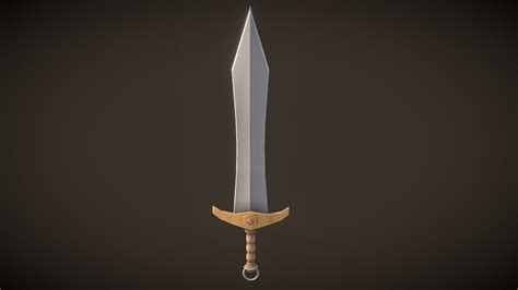 Sword Game Asset Download Free 3d Model By Karthik Naidu