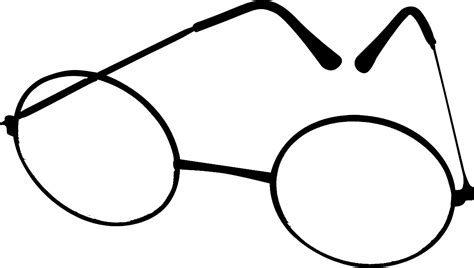 Download Drawn Spectacles Transparent Harry Potter Glasses Png Image