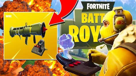 The New Guided Missile Launcher Is Op Fortnite Battle Royale Gameplay