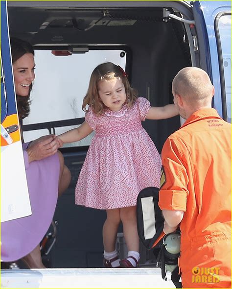 Kate Middleton And Prince Williams View Helicopters In Germany With