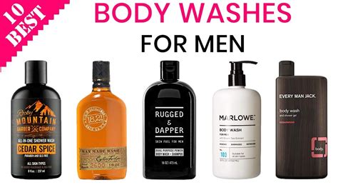 10 Best Body Washes For Men Top Shower And Bath Gel And Cleanser For