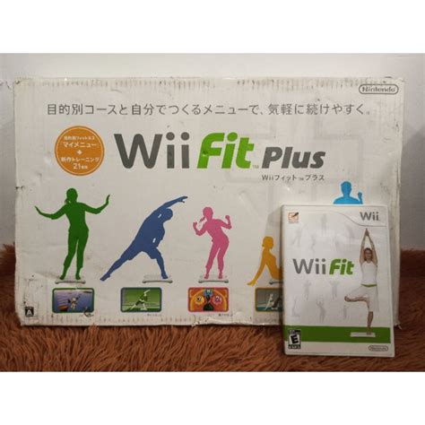 Nintendo Wii Fit Plus Balance Board With Game Shopee Philippines