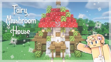 🌸 Minecraft Tutorial Fairy Mushroom House 🌸 Aesthetic Fairycore