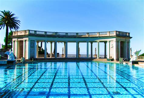 Neptune Pool At Hearst Castle San Simeon California Coast Travel Dads