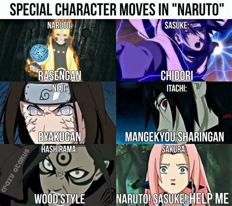 Naruto Shippuuden Meme Sasuke Sakura Useless Special Power Moves Jutsu