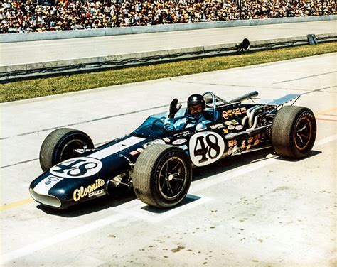 Dan Gurney 1968 Eaglegurney Weslake Indy 500 Qualifying Photo Racing