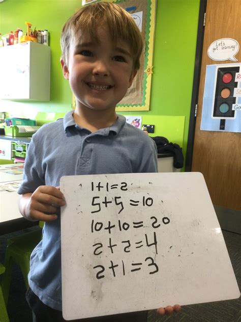Mrs Mayers On Twitter These Children Were Very Proud Of Their Maths