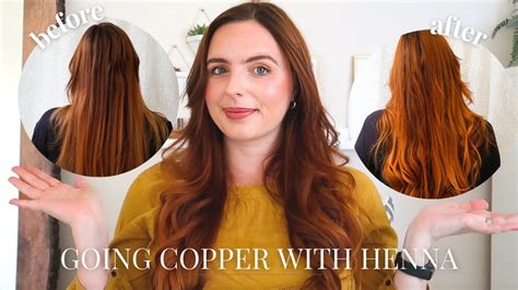 Dying My Hair Copper With Khadi Natural Hair Color Henna Hair Dye