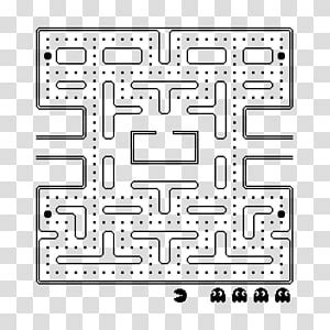 Print out a bunch of mazes (small pages) and create mazes for. Pac-Man Party Ms. Pac-Man Maze Madness Video game, wood ...